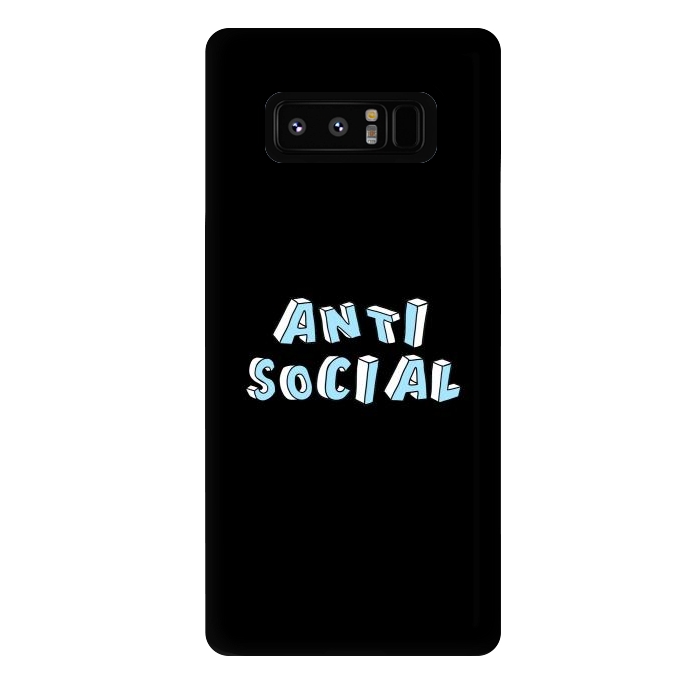 Galaxy Note 8 StrongFit Antisocial  by Winston