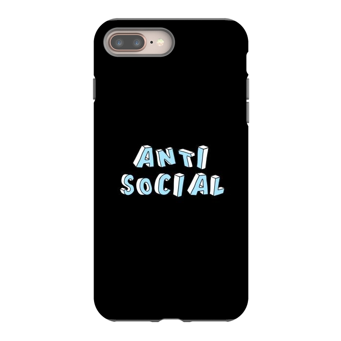 iPhone 8 plus StrongFit Antisocial  by Winston