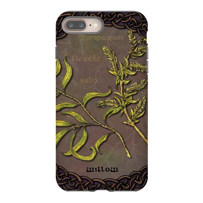 iPhone 7 plus StrongFit Celtic Willow by Lotti Brown