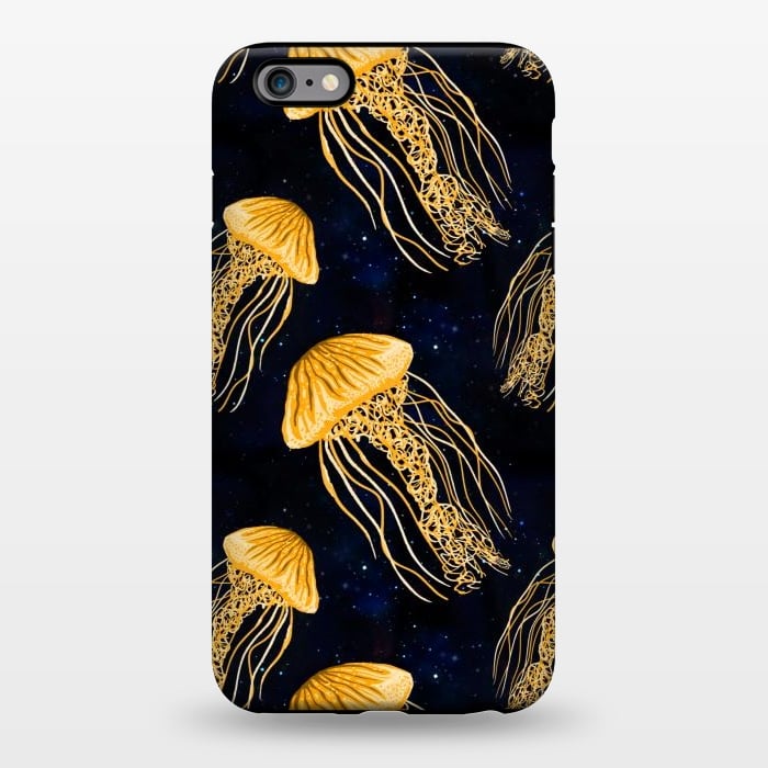 iPhone 6/6s plus StrongFit Galaxy Jellyfish Pattern by Julie Erin Designs