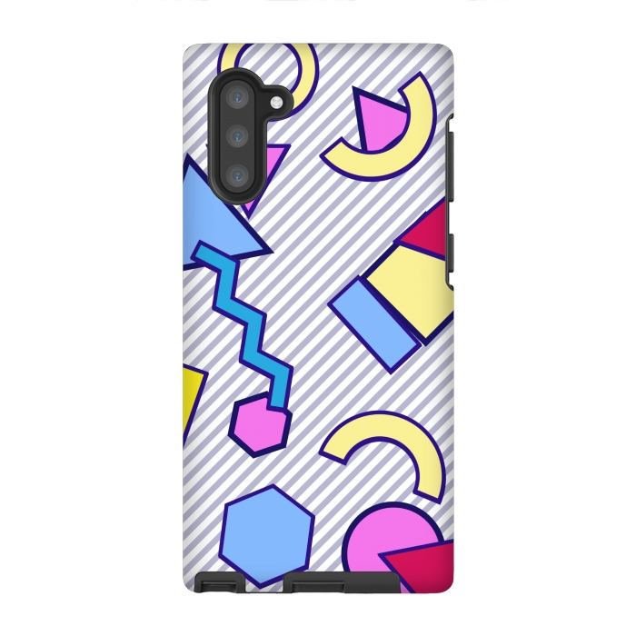 Galaxy Note 10 StrongFit shapes graffitii pattern by MALLIKA