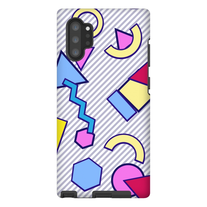 Galaxy Note 10 plus StrongFit shapes graffitii pattern by MALLIKA