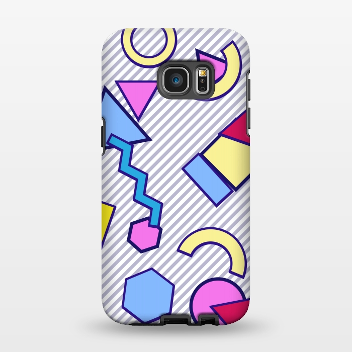 Galaxy S7 EDGE StrongFit shapes graffitii pattern by MALLIKA