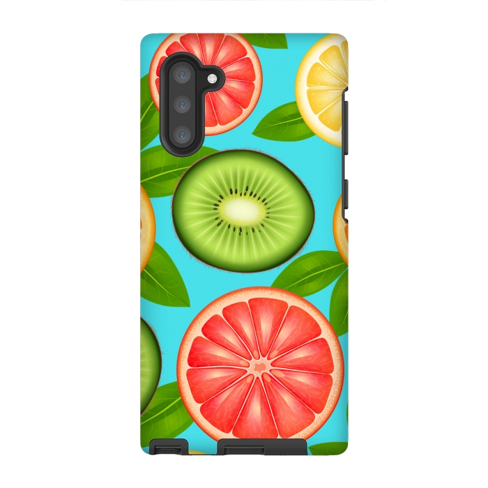 Galaxy Note 10 StrongFit fruits love summer by MALLIKA