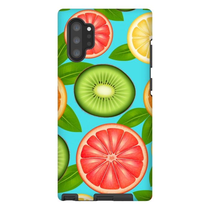 Galaxy Note 10 plus StrongFit fruits love summer by MALLIKA