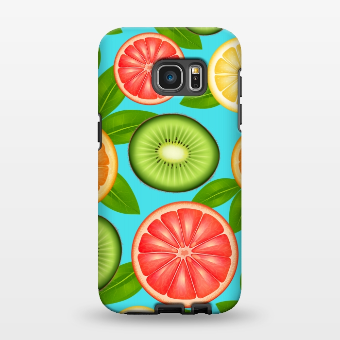 Galaxy S7 EDGE StrongFit fruits love summer by MALLIKA