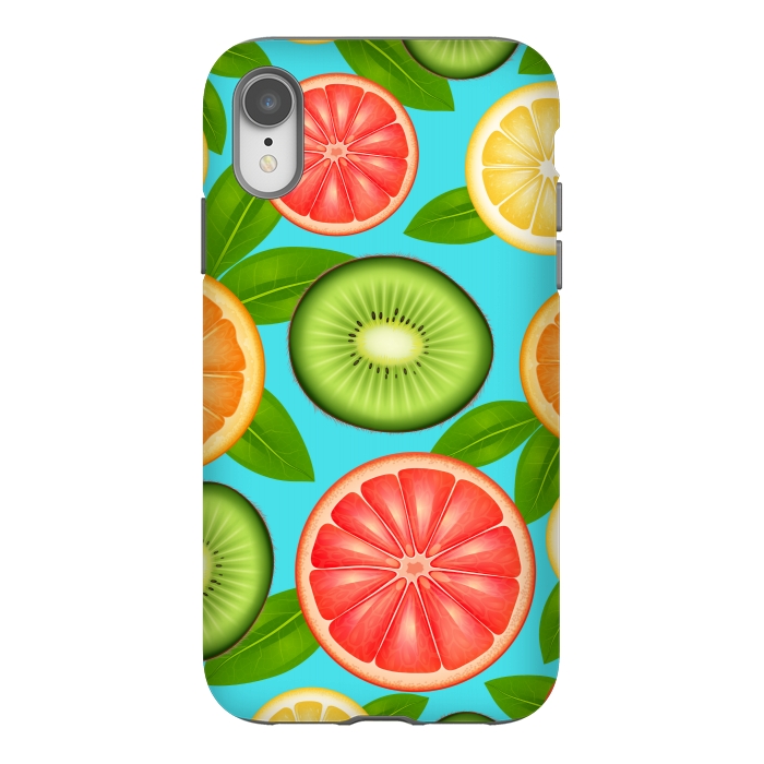iPhone Xr StrongFit fruits love summer by MALLIKA