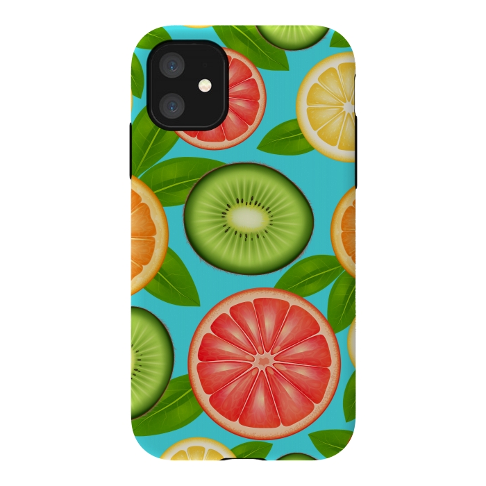 iPhone 11 StrongFit fruits love summer by MALLIKA