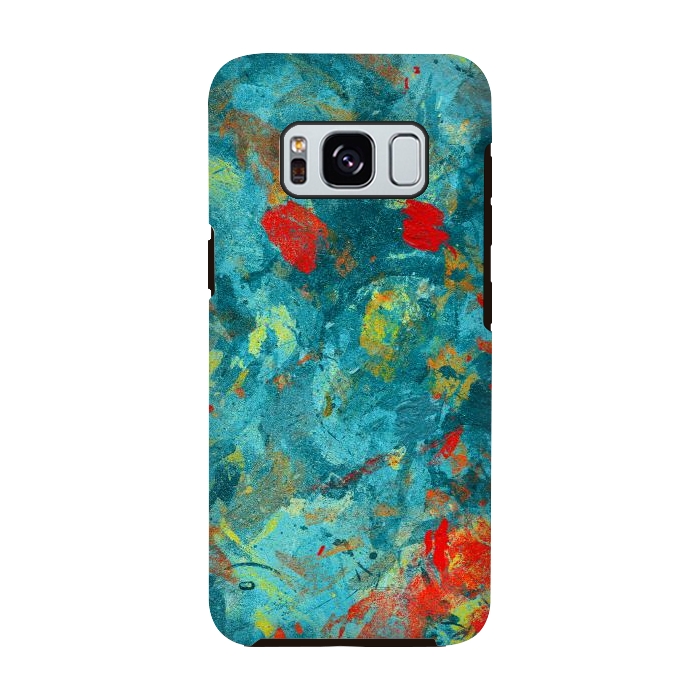 Galaxy S8 StrongFit River flowers by Steve Wade (Swade)