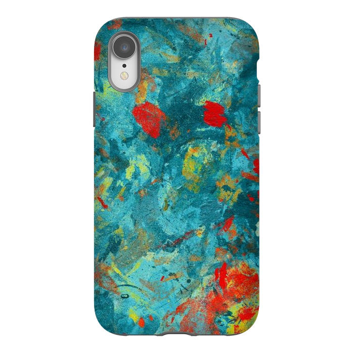 iPhone Xr StrongFit River flowers by Steve Wade (Swade)