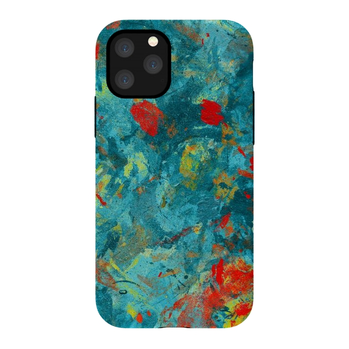 iPhone 11 Pro StrongFit River flowers by Steve Wade (Swade)