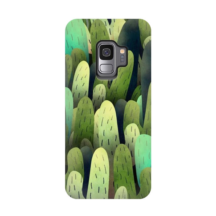 Galaxy S9 StrongFit The cactus fields  by Steve Wade (Swade)