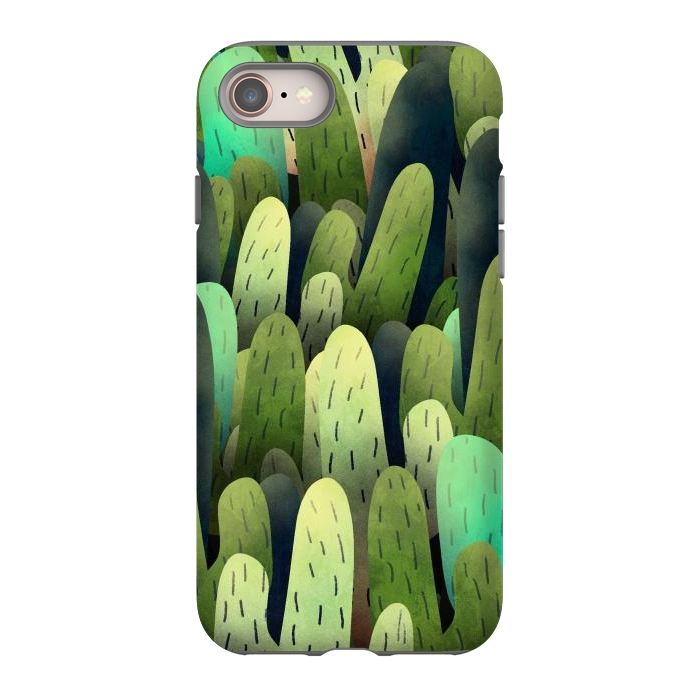 iPhone 8 StrongFit The cactus fields  by Steve Wade (Swade)