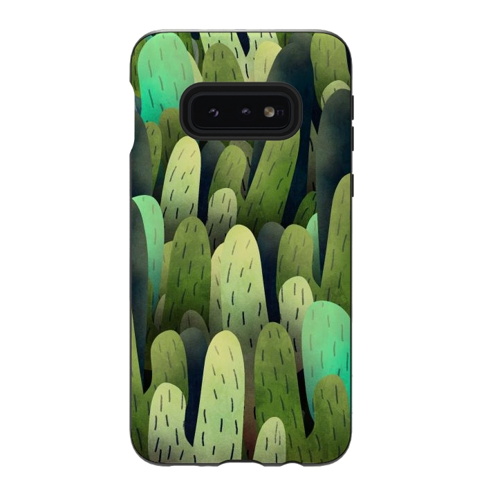 Galaxy S10e StrongFit The cactus fields  by Steve Wade (Swade)