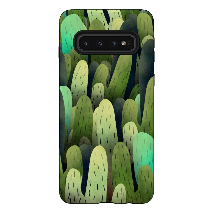 Galaxy S10 StrongFit The cactus fields  by Steve Wade (Swade)