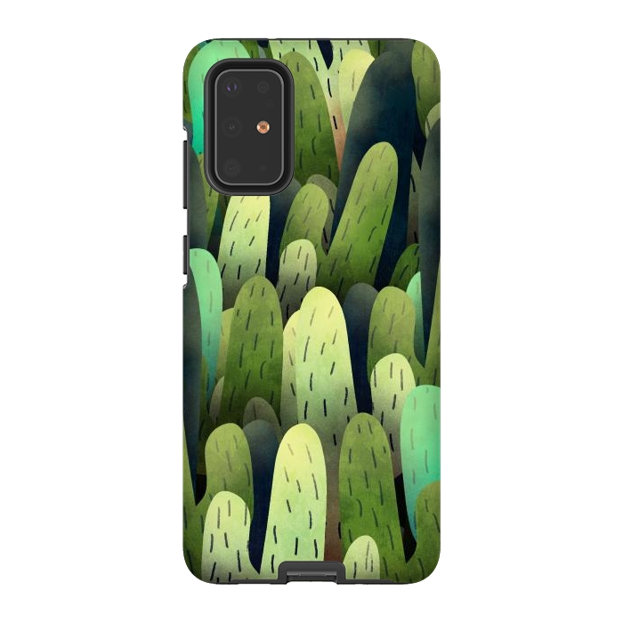 Galaxy S20 Plus StrongFit The cactus fields  by Steve Wade (Swade)