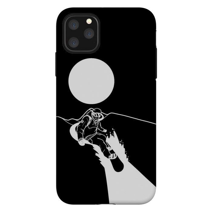 iPhone 11 Pro Max StrongFit The snowboarder by Steve Wade (Swade)