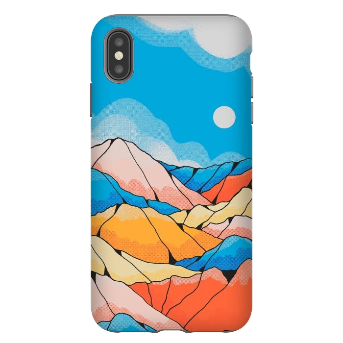 iPhone Xs Max StrongFit The spring hill peaks by Steve Wade (Swade)