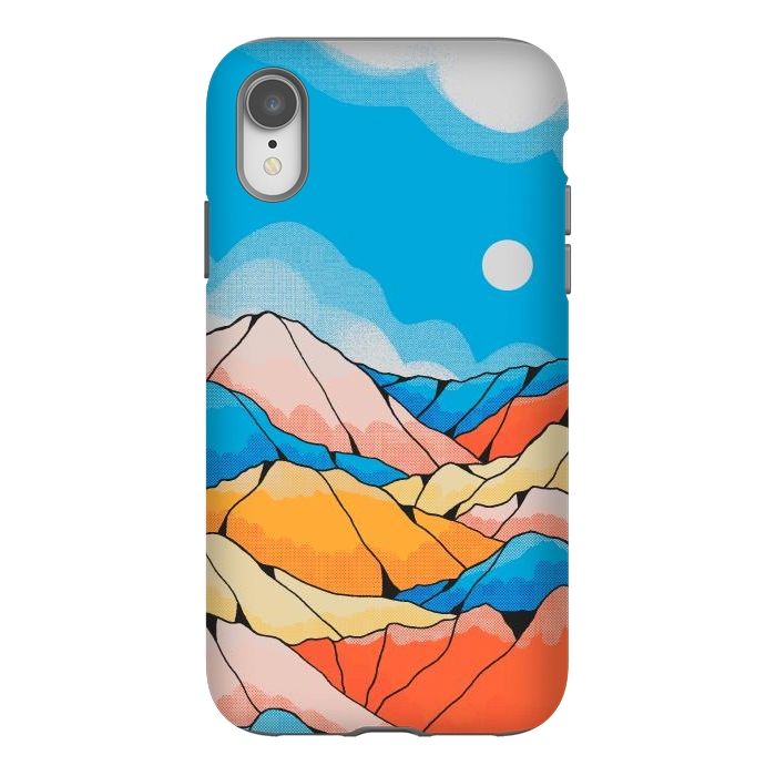 iPhone Xr StrongFit The spring hill peaks by Steve Wade (Swade)