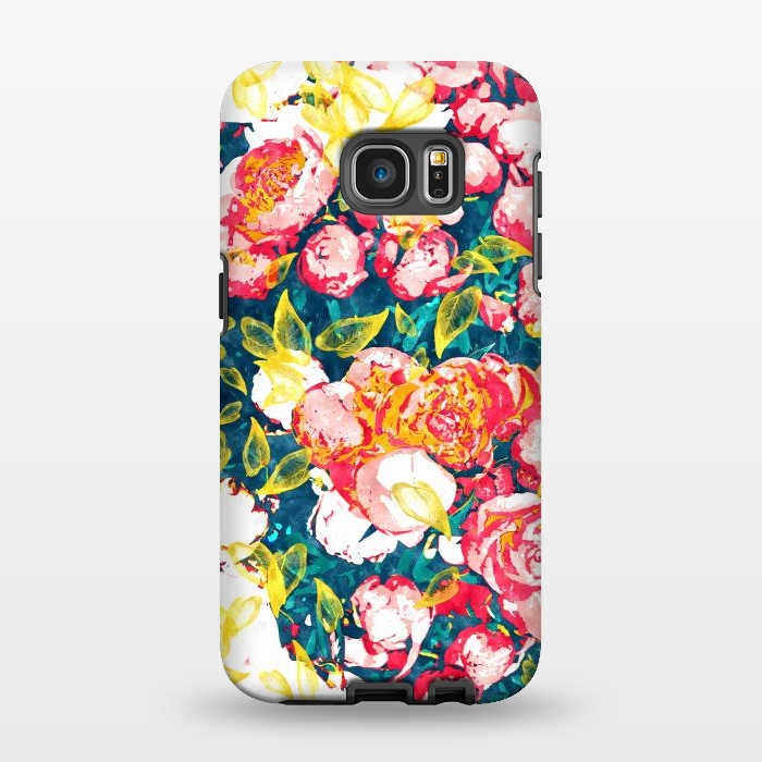 Galaxy S7 EDGE StrongFit Nature Smiles in Flowers by Uma Prabhakar Gokhale
