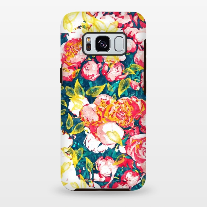 Galaxy S8 plus StrongFit Nature Smiles in Flowers by Uma Prabhakar Gokhale