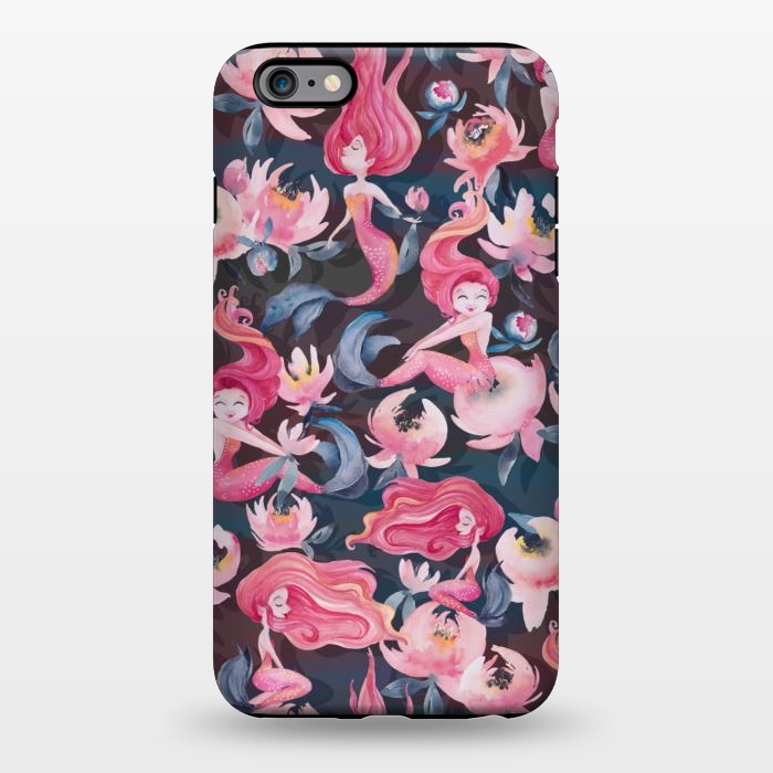 iPhone 6/6s plus StrongFit Mini Mermaid Mischief by gingerlique