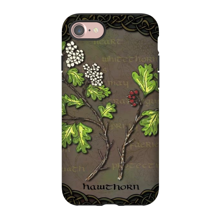 iPhone 7 StrongFit Celtic Hawthorn by Lotti Brown