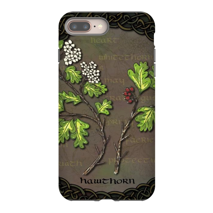 iPhone 7 plus StrongFit Celtic Hawthorn by Lotti Brown