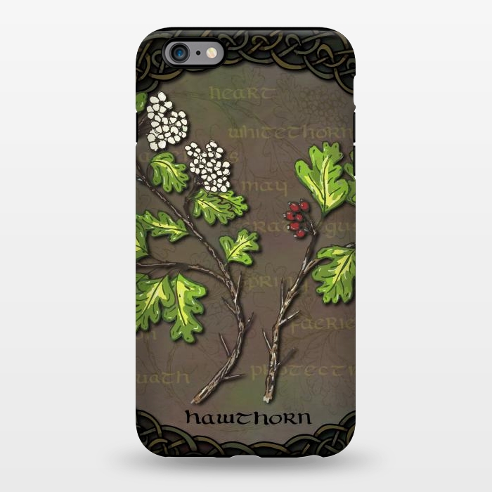 iPhone 6/6s plus StrongFit Celtic Hawthorn by Lotti Brown