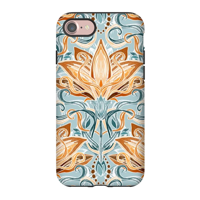 iPhone 7 StrongFit Autumn Afternoon Art Nouveau  by Micklyn Le Feuvre