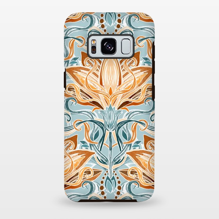 Galaxy S8 plus StrongFit Autumn Afternoon Art Nouveau  by Micklyn Le Feuvre