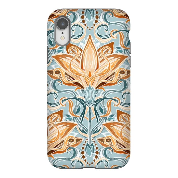 iPhone Xr StrongFit Autumn Afternoon Art Nouveau  by Micklyn Le Feuvre
