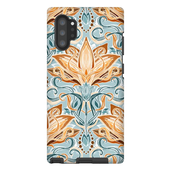 Galaxy Note 10 plus StrongFit Autumn Afternoon Art Nouveau  by Micklyn Le Feuvre