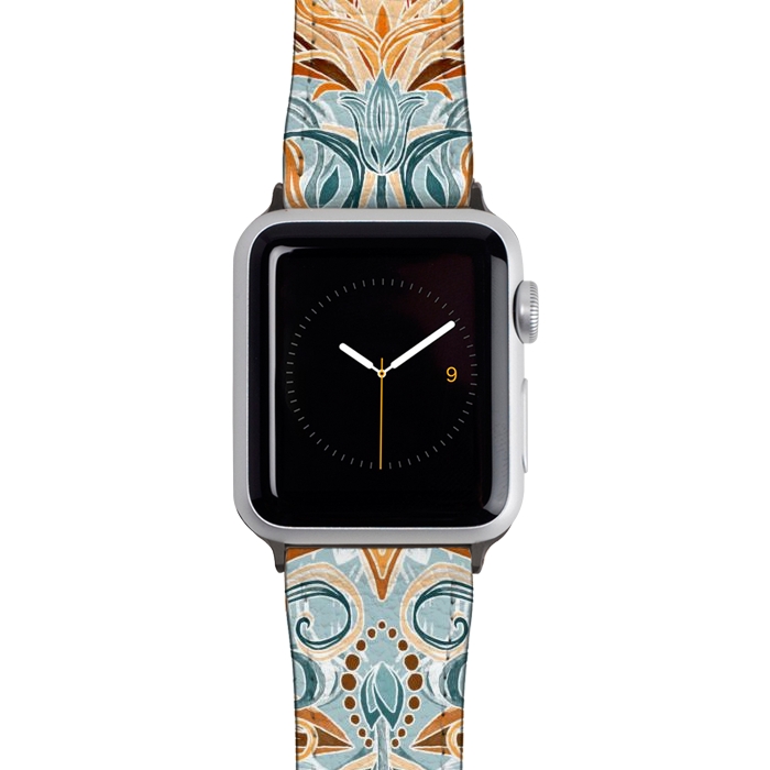 Watch 38mm / 40mm Strap PU leather Autumn Afternoon Art Nouveau  by Micklyn Le Feuvre