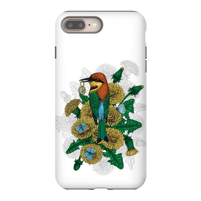 iPhone 7 plus StrongFit The bee eater with the golden pendant by Katerina Kirilova