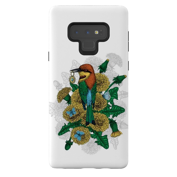 Galaxy Note 9 StrongFit The bee eater with the golden pendant by Katerina Kirilova