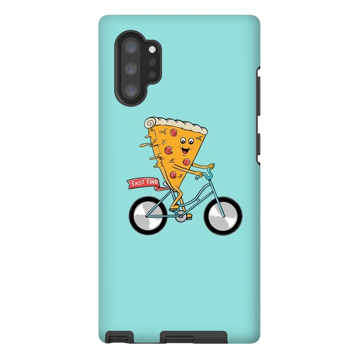 Galaxy Note 10 plus StrongFit Pizza Fast Food by Coffee Man