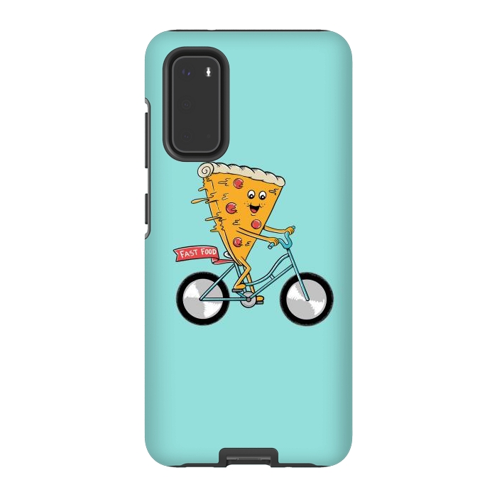 Galaxy S20 StrongFit Pizza Fast Food by Coffee Man