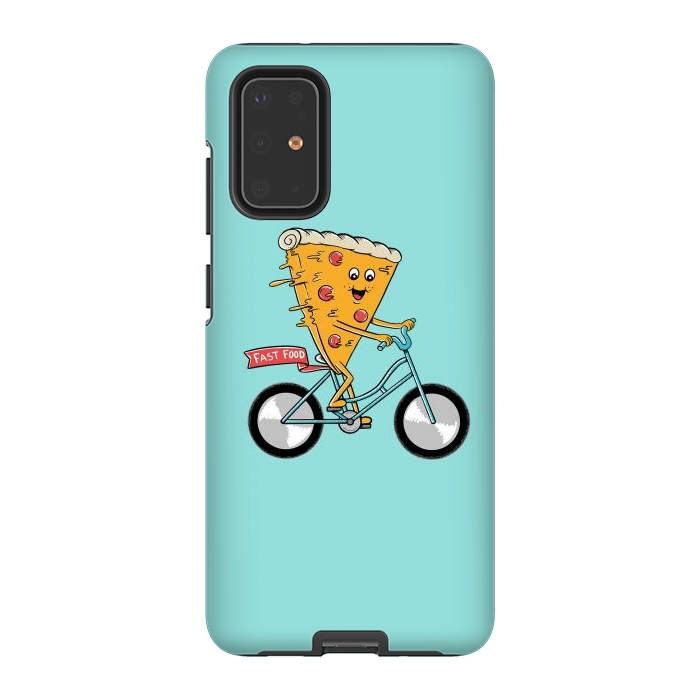 Galaxy S20 Plus StrongFit Pizza Fast Food by Coffee Man