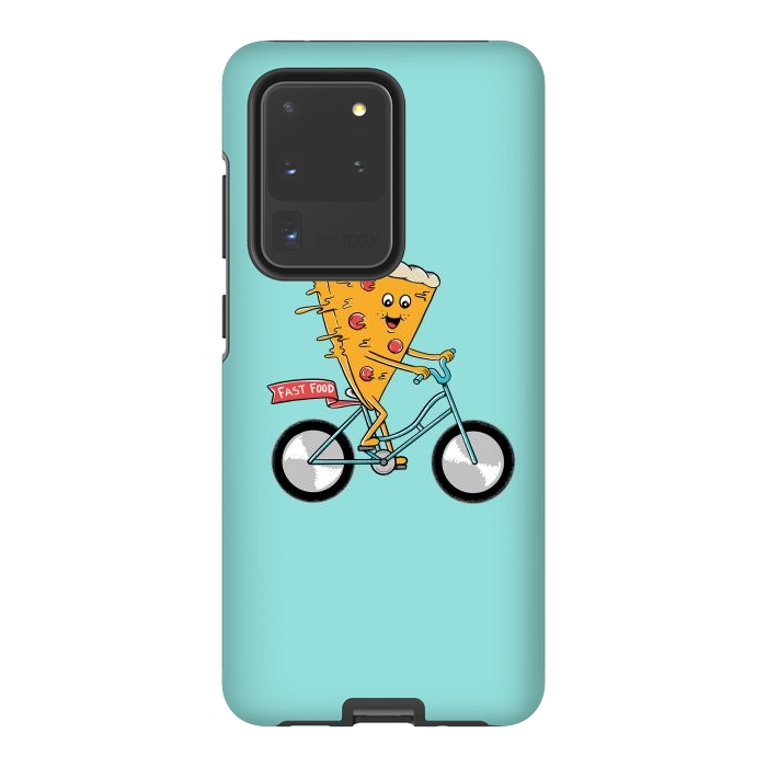 Galaxy S20 Ultra StrongFit Pizza Fast Food by Coffee Man