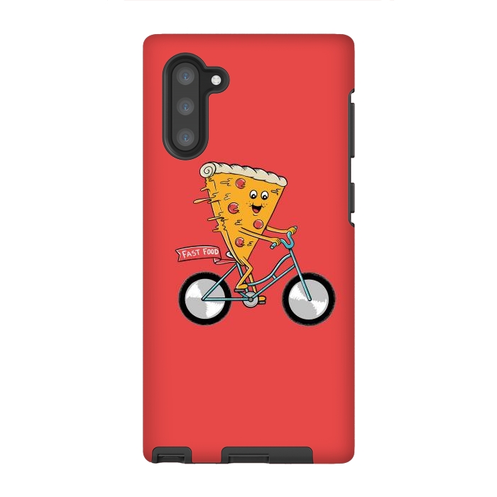 Galaxy Note 10 StrongFit Pizza Fast Food Red by Coffee Man
