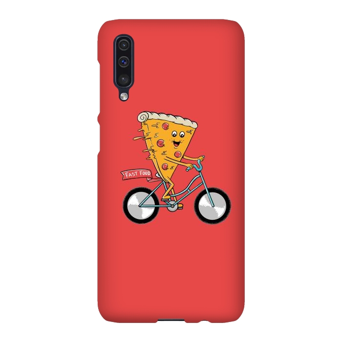 Galaxy A50 SlimFit Pizza Fast Food Red by Coffee Man