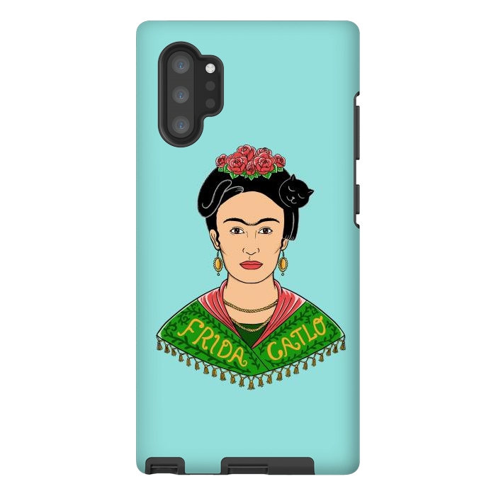 Galaxy Note 10 plus StrongFit Frida Catlo by Coffee Man