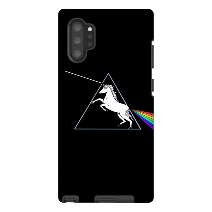 Galaxy Note 10 plus StrongFit Unicorn Prism by Coffee Man