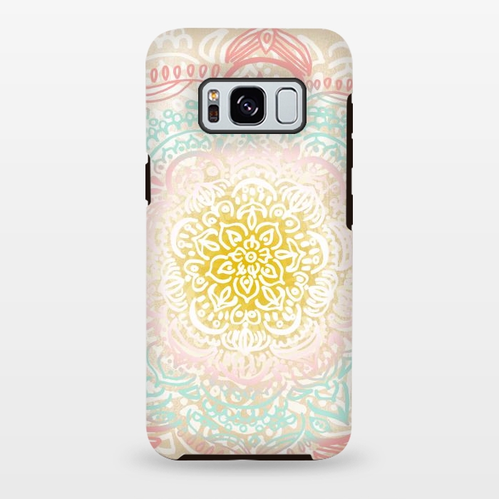 Galaxy S8 plus StrongFit Desert Sunrise Mandala by Tangerine-Tane