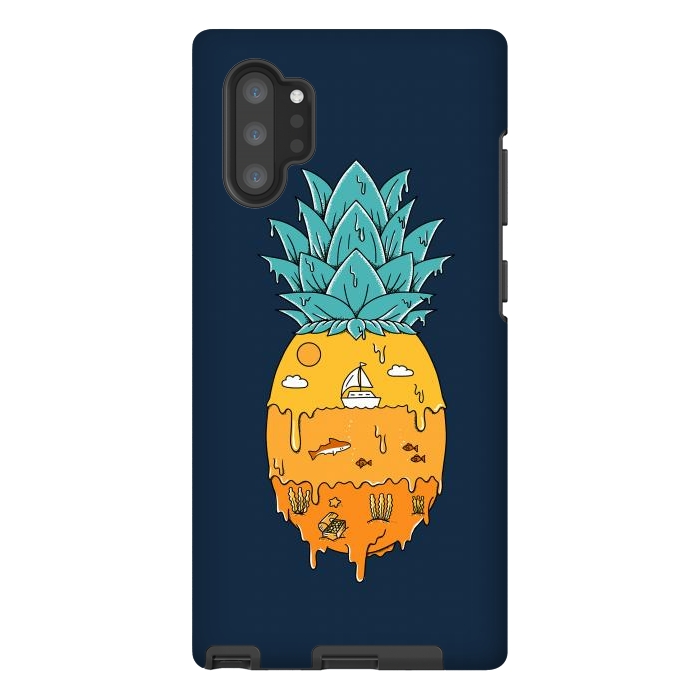 Galaxy Note 10 plus StrongFit Pineapple Landscape by Coffee Man