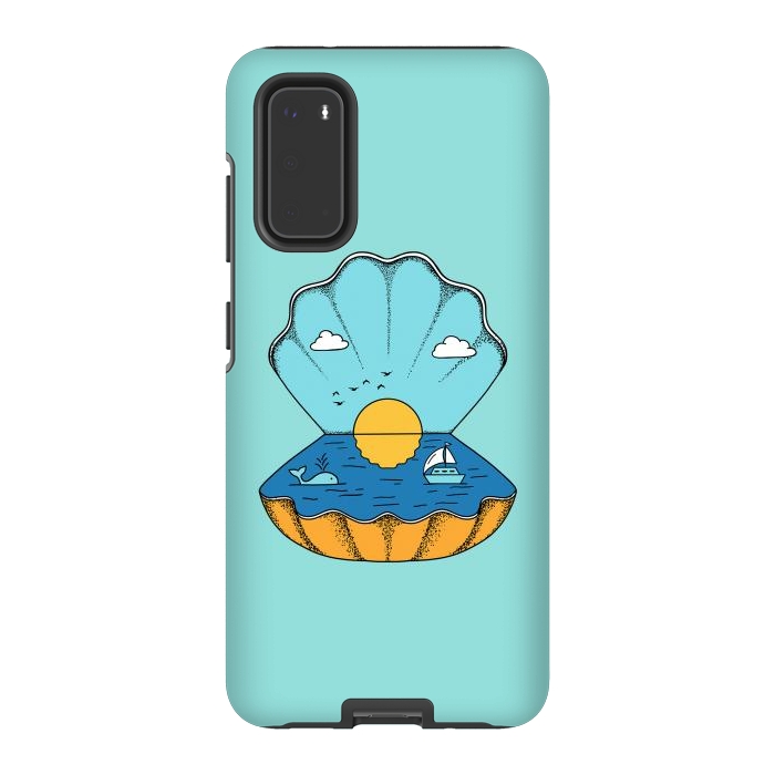 Galaxy S20 StrongFit Shell Nature by Coffee Man