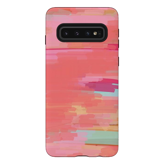 Galaxy S10 StrongFit PEACHY by Josie