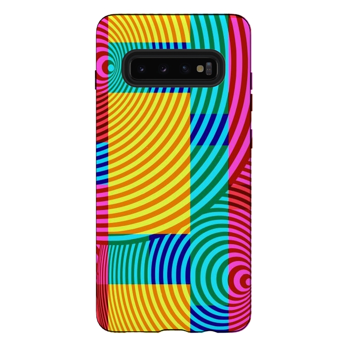 Galaxy S10 plus StrongFit Illusion by Josie