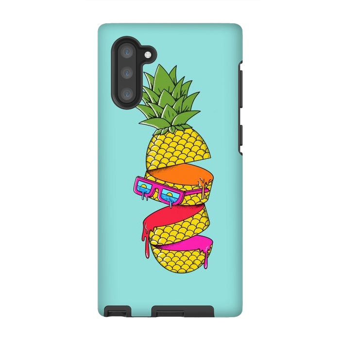 Galaxy Note 10 StrongFit Pineapple Colors by Coffee Man